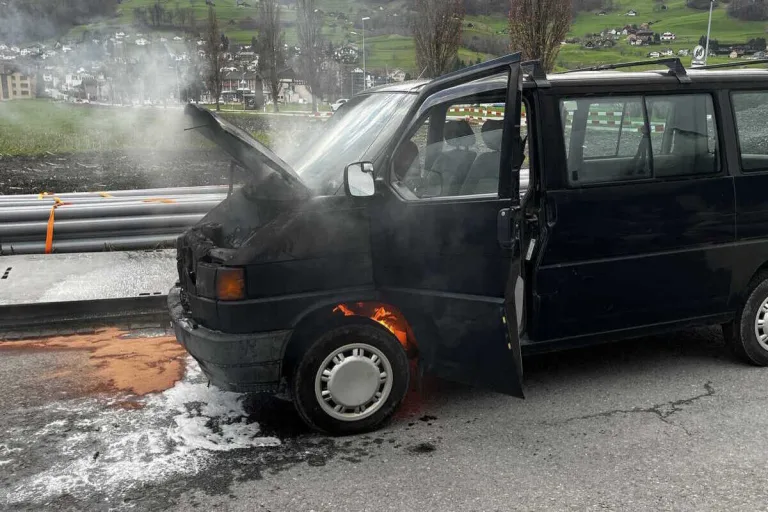 Wangs SG - Auto fängt Feuer 