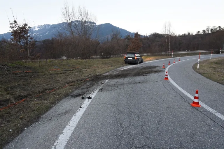 Bonaduz GR – Mit gestohlenem Auto Unfall verursacht