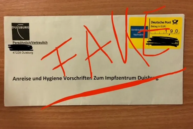 Warnung - Gefälschte Briefe von Impfzentrum - Dreiste Abzocker am Werk!