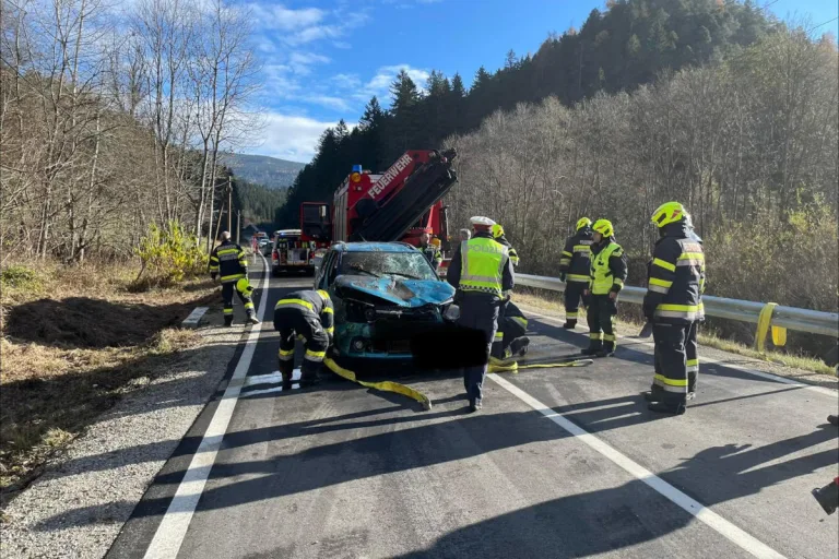 Fochnitz ST – Unfall wegen gesundheitlicher Probleme 