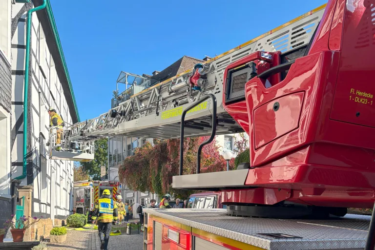 Herdecke NW – Rauchmelder verhindert größeren Brand in Fachwerkhaus