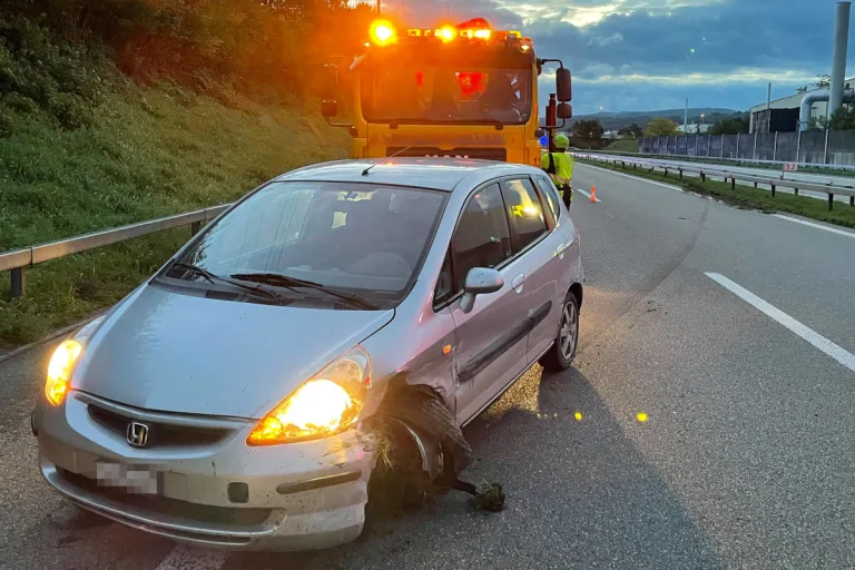 A7 Frauenfeld TG – Alkoholisiert eingeschlafen und verunfallt
