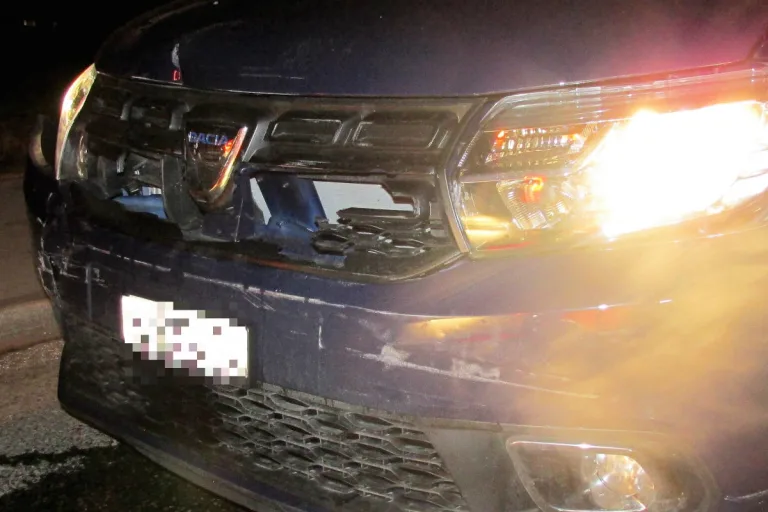 Verkehrsunfall in Netstal  – Auffahrkollision am Fussgängerstreifen