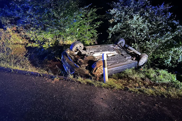 Unfall in Zofingen AG – Pkw überschlägt sich