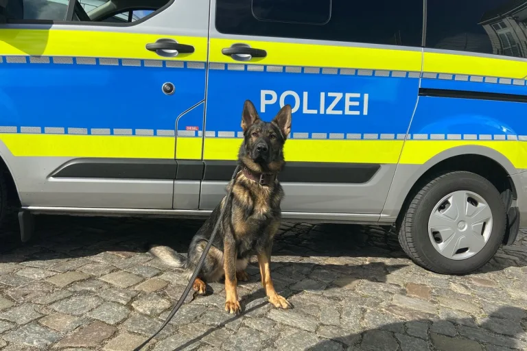 Hamburg - Diensthund "Walter" spürt Einbrecher auf 