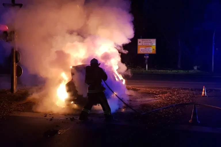 Belp BE – LKW gerät in Brand