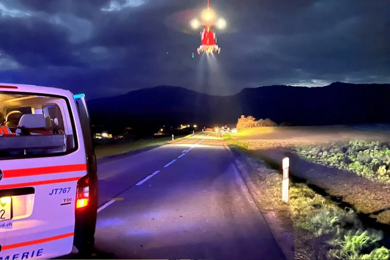 Montagny-près-Yverdon – Mann stirbt bei Verkehrsunfall