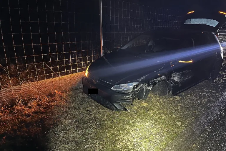 Füllinsdorf BL - Fahrzeuglenker verursacht Selbstunfall