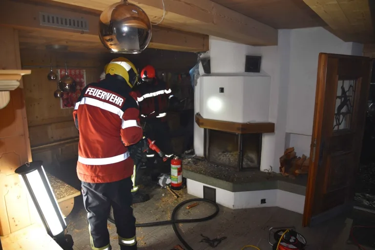Mottbrand in Klosters Dorf GR 