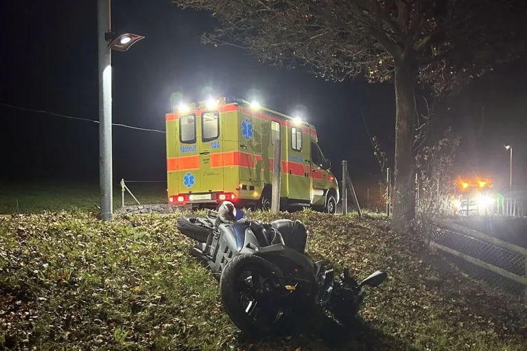 Hundwil AR – Motorradfahrer (17) bei Unfall verletzt