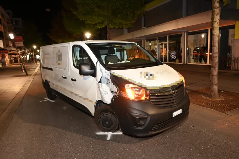 Buchs SG – Fahrunfähig Unfall verursacht