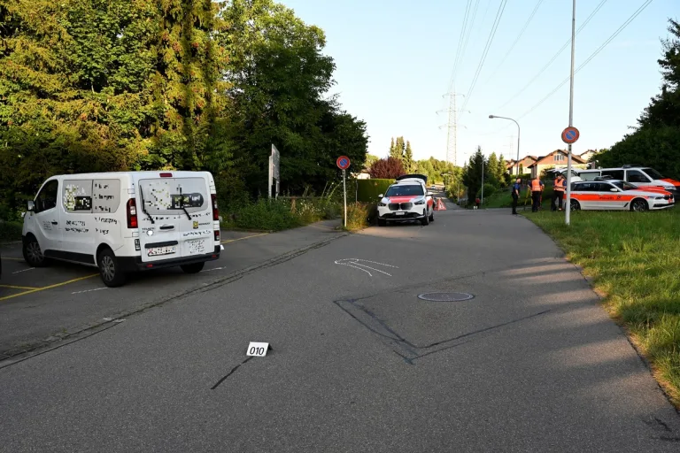 Ebmatingen ZH – Beifahrer fällt aus Auto - schwer verletzt