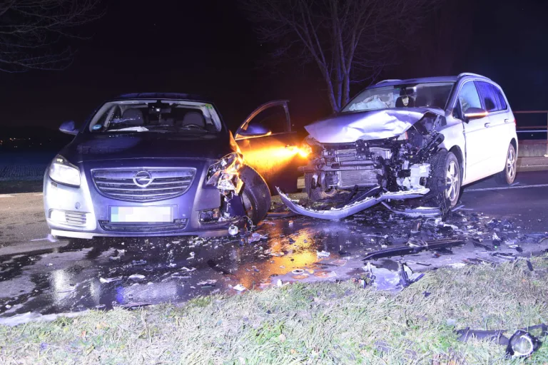 Altstätten SG – Unfall zwischen zwei Autos