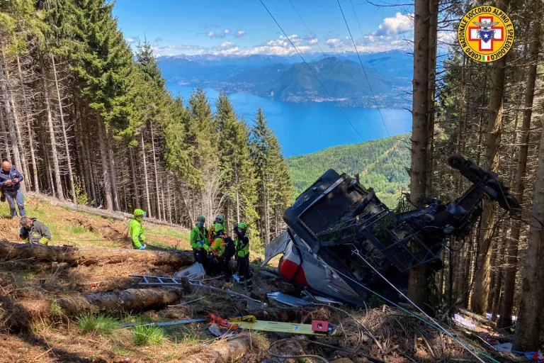 Drama in Mottarone-Stresa – 14 Tote bei Seilbahnunfall – darunter deutsche Touristen
