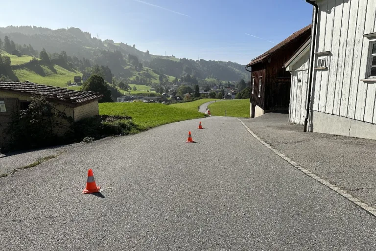 Gais / Schwellbrunn AR - Selbstunfälle mit E-Bikes