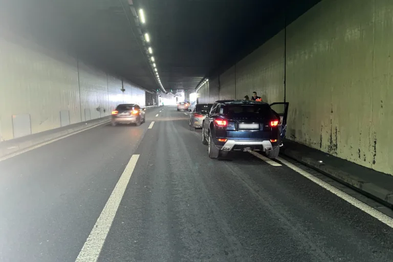 St.Gallen - Auffahrunfall auf der A1