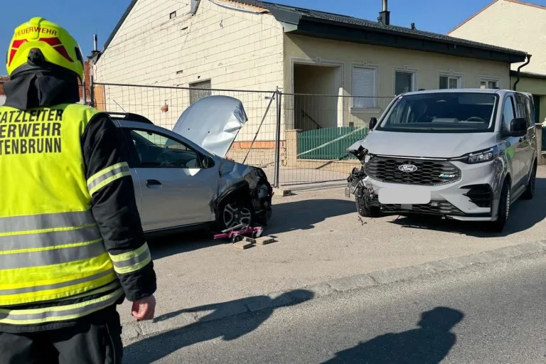 Breitenbrunn – Zwei Verletzte nach Unfall auf der B50