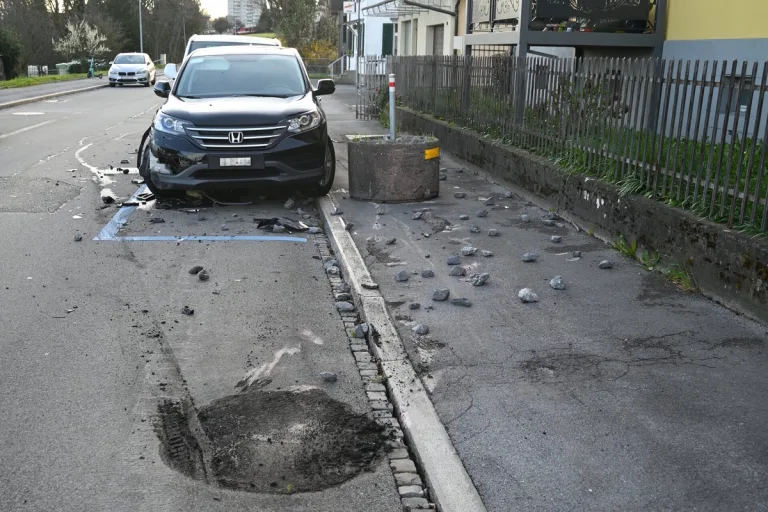 Rorschacherberg SG - Fahrunfähig Unfall verursacht 