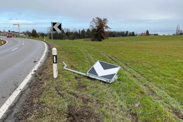 Berg SG – Fahrerflucht nach Selbstunfall