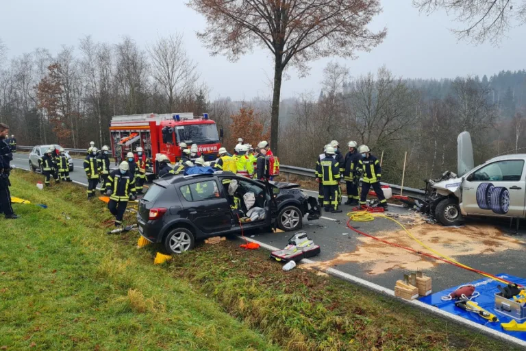 Ottfingen - Schwerer Verkehrsunfall am heutigen Dienstag