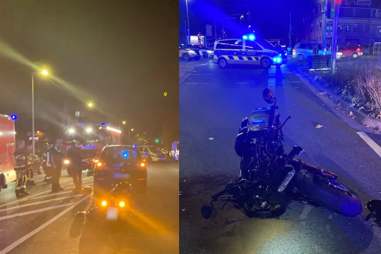 Oberhausen NW – Motorradfahrer bei Auffahrunfall schwer verletzt