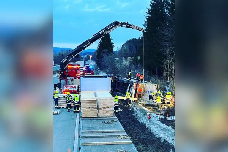 A2 Villach – Verkehrsunfall mit Sachschaden auf der Südautobahn