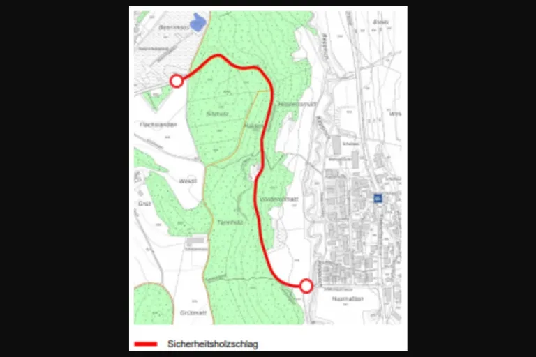 Stallikon / Wettswil ZH – Strassenvollsperrung vom 1. – 9. Februar 2021
