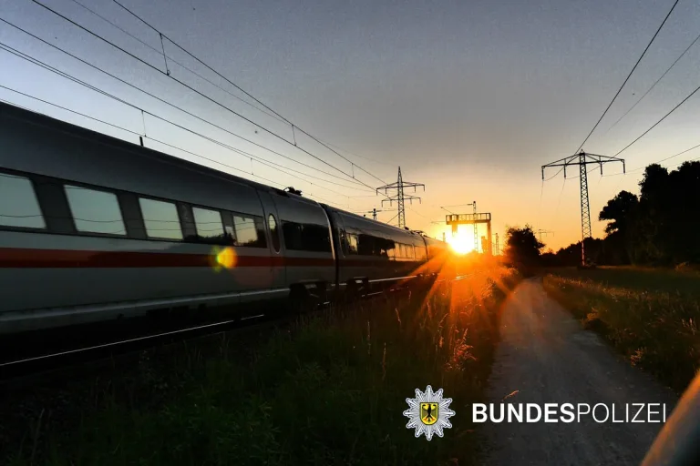 München - Mann spaziert betrunken auf Gleisen 