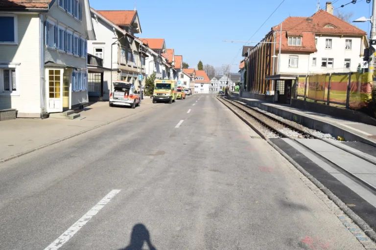 Speicher AR - Mit Fahrrad gestürzt