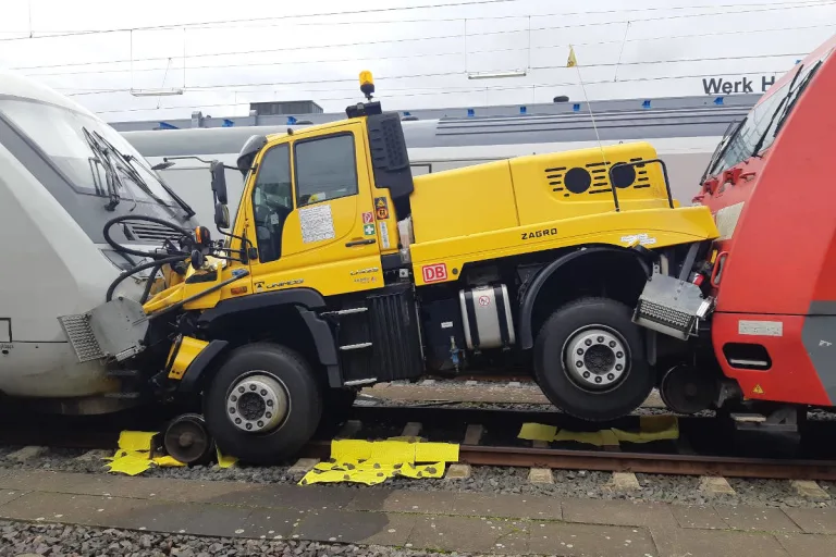 Hannover – Rangierunfall mit erheblichem Sachschaden im Bereich Pferdeturm
