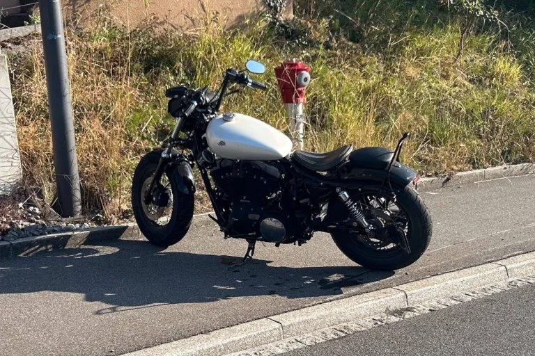 Ennetbaden AG – Töfffahrer mit Harley-Davidson gestürzt