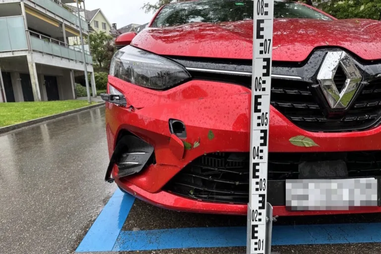 St.Gallen - Brems- mit Gaspedal verwechselt