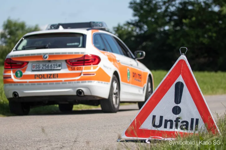 Lütisburg SG – Kollision von zwei E-Bikes