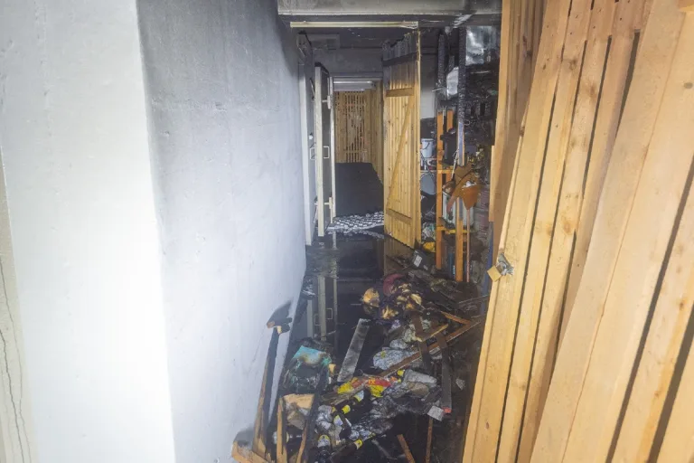 Chur GR - Brand in Mehrfamilienhaus