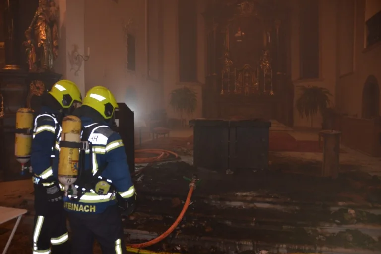 Steinach SG – Brand in Kirche