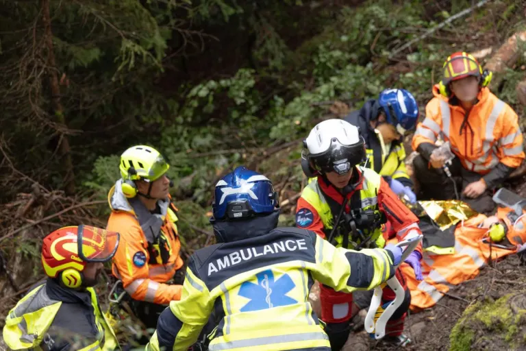 Rochers-de-Naye VD – Grossübung simuliert Lawinen-Zugunfall