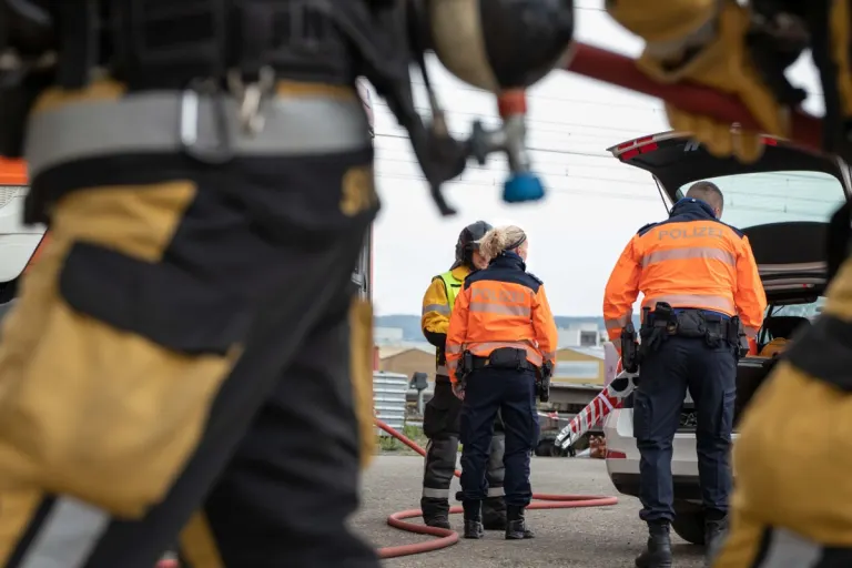 Mehrfamilienhaus in St. Gallen in Brand geraten