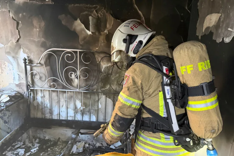 Ried OÖ – Zigarette löst Brand aus