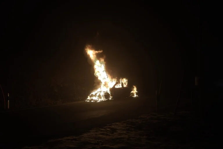 Bühler AR – Auto in Brand geraten