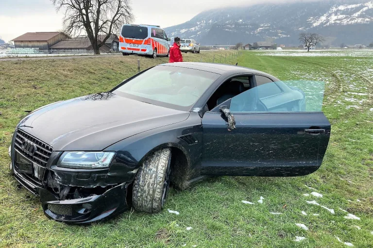 Näfels GL – Unfall nach Sekundenschlaf