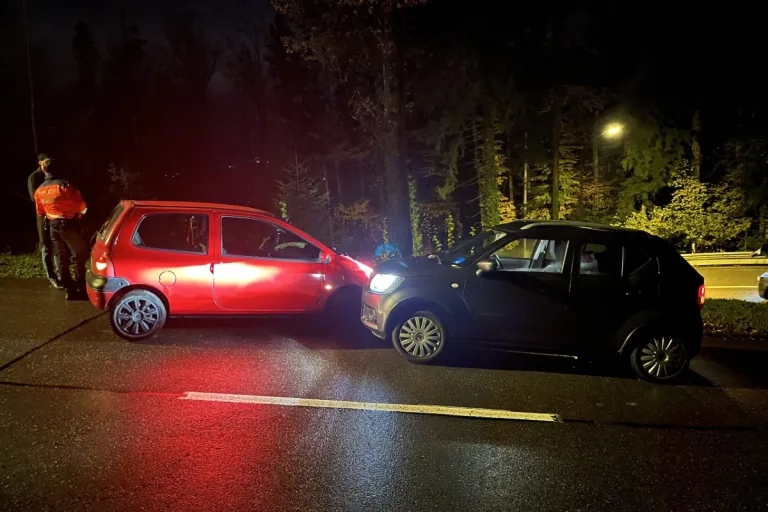 Eichberg SG - Kontrolle verloren und frontal in ein Auto geprallt dessen Lenkerin alkoholisiert war