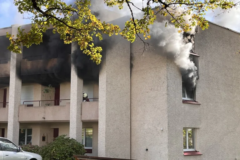 Hinwil - Wohnungsbrand fordert Schwerverletzte - Täusistrasse wurde gesperrt