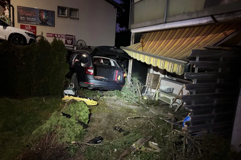 Birrwil AG – Mit Auto in Garten gelandet