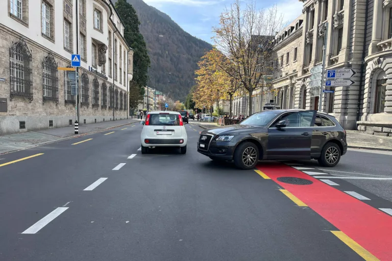 Chur GR – Verkehrsunfall mit Sachschaden