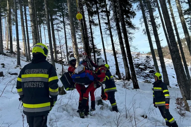 Neuberg an der Mürz – Forstarbeiter bei Unfall schwer verletzt