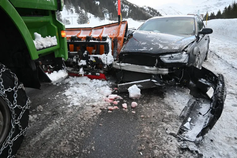Malbun – Kollision mit Schneepflug