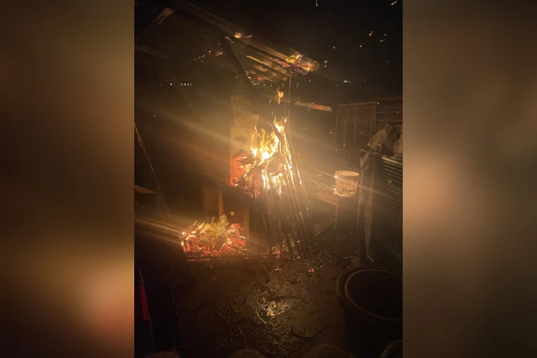 Stadt St. Gallen: Brand in einem Unterstand