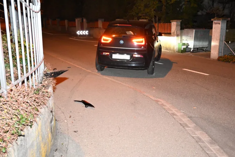 Unfall in Wil SG - Am Steuer eingenickt 