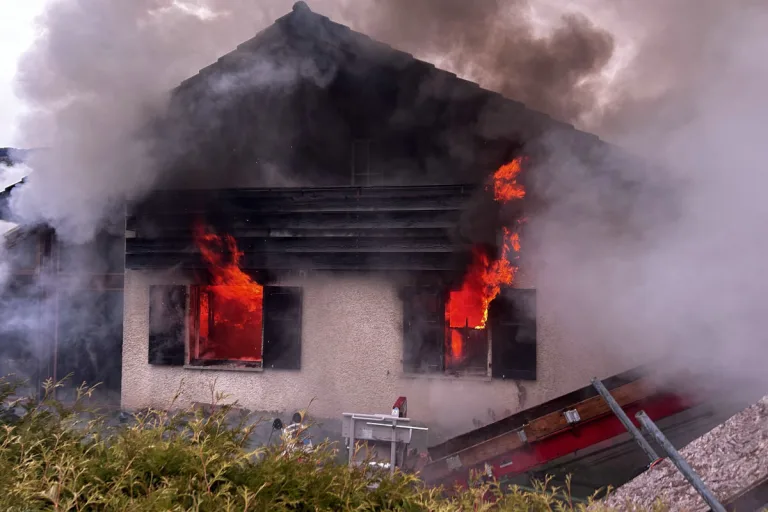 Grabs SG – Brand eines Einfamilienhaus