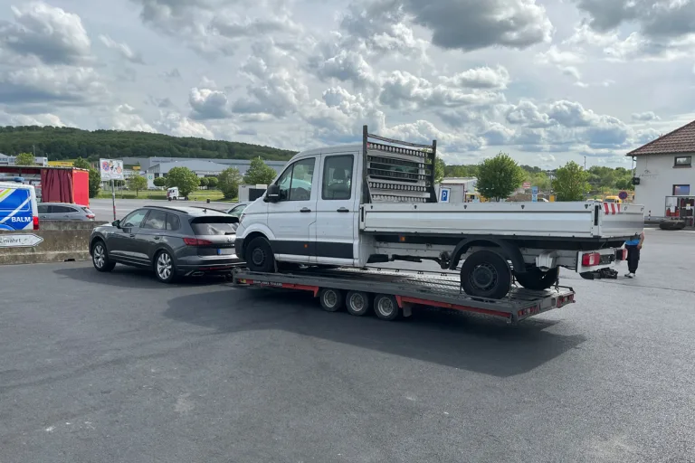 A7 Malsfeld – Gespann mit 100 Prozent Überladung der Achslast